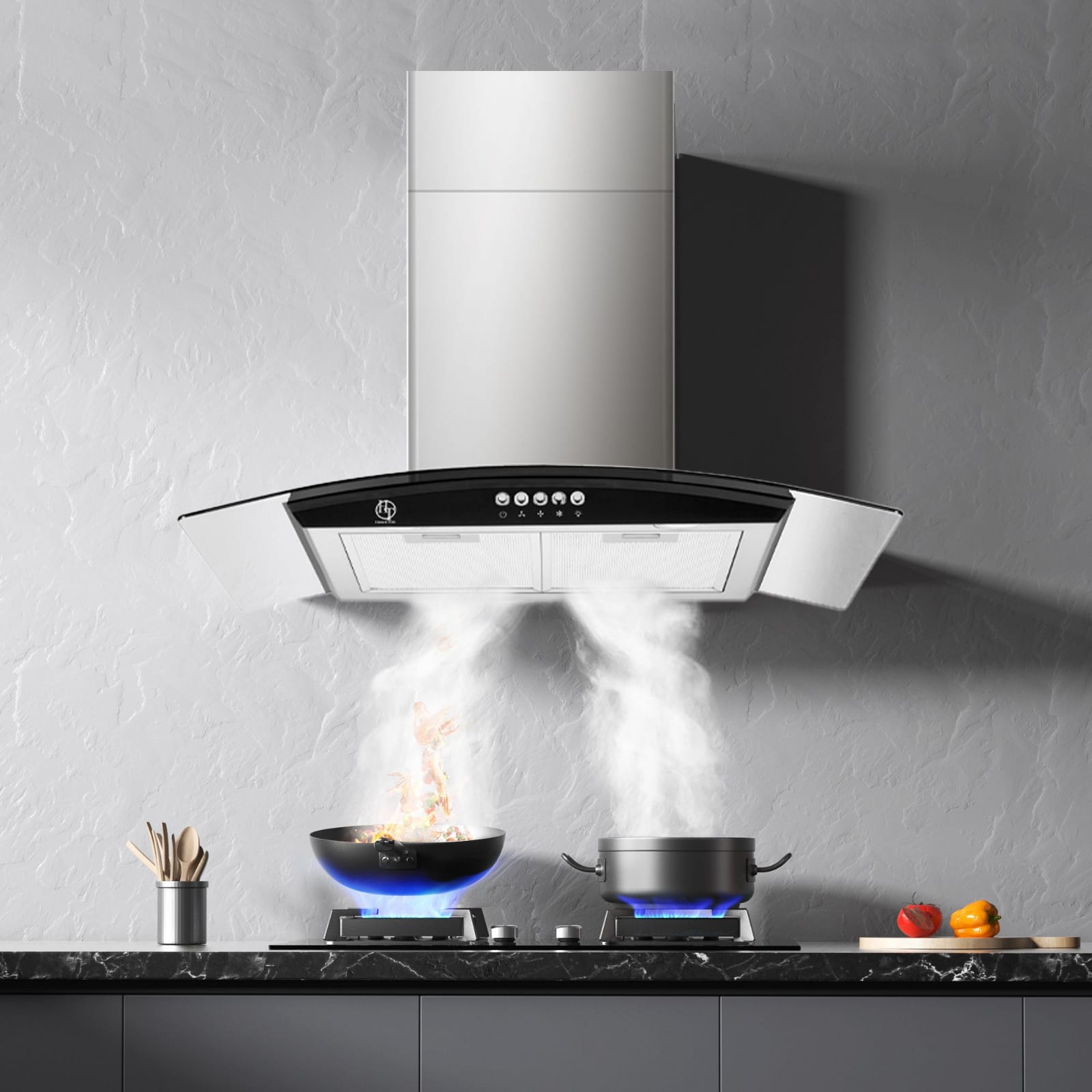 Extractor de Grasa 30" Campana Pared Manual, JD7601SG