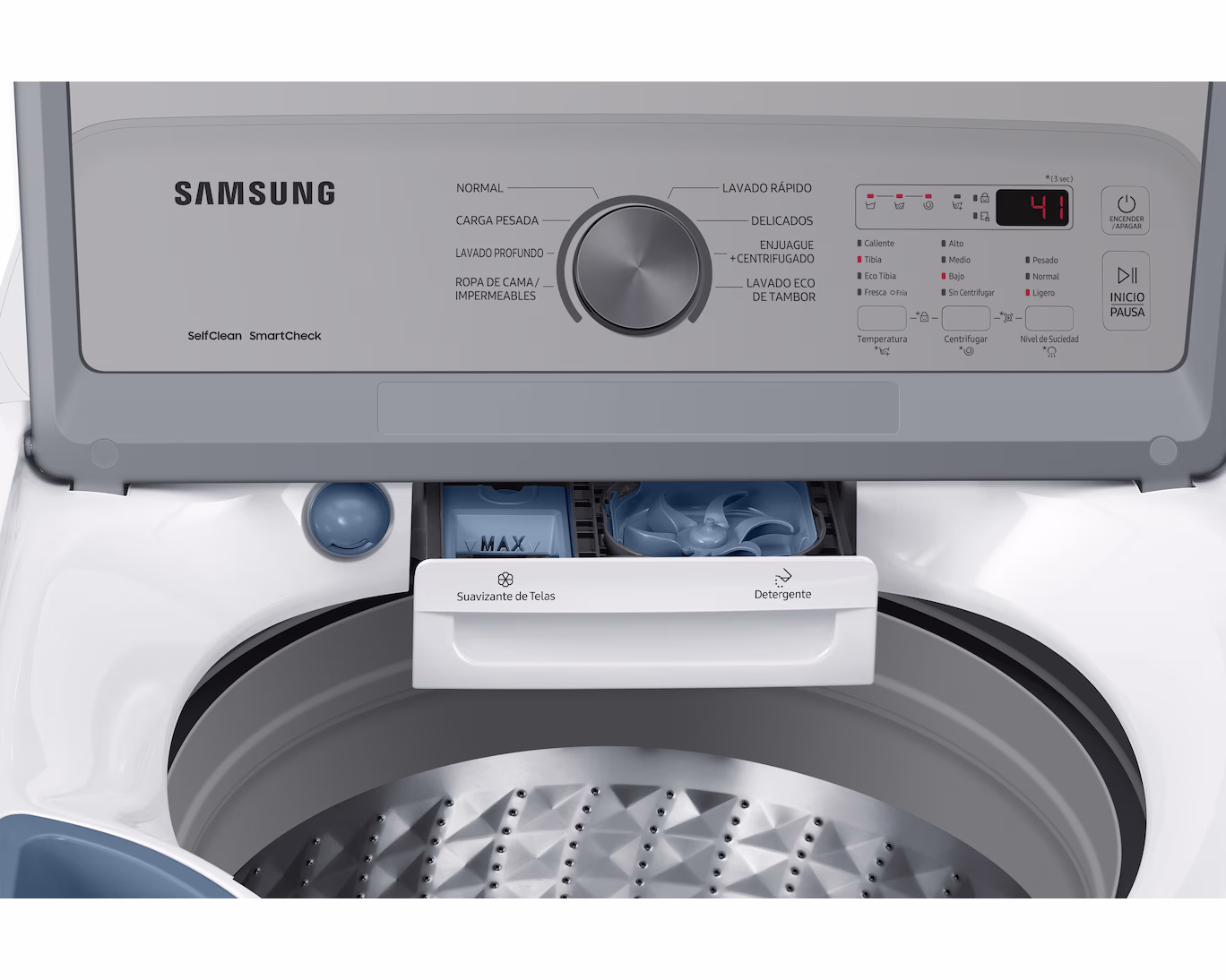 Lavadora Automática Carga Superior 20 Kg WA20B3553GW/AP - imagen 10