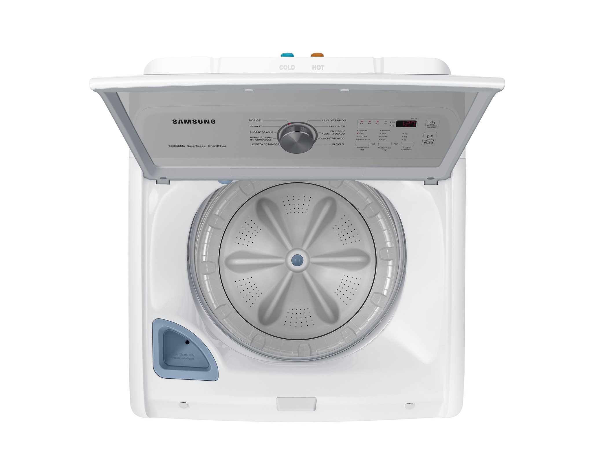 Lavadora Automática Carga Superior 23 Kg WA23C3553GW/AP Blanco - imagen 3