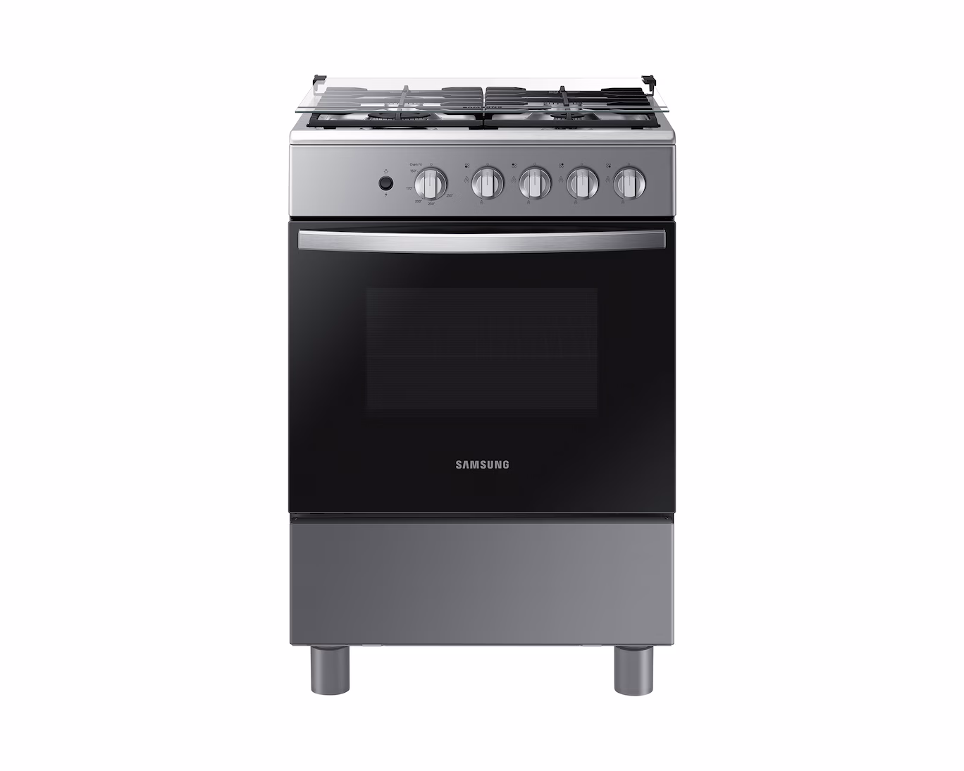 Estufa a Gas 24" 4 Quemadores con Termostato NX24BG45411VAP Silver - imagen 2