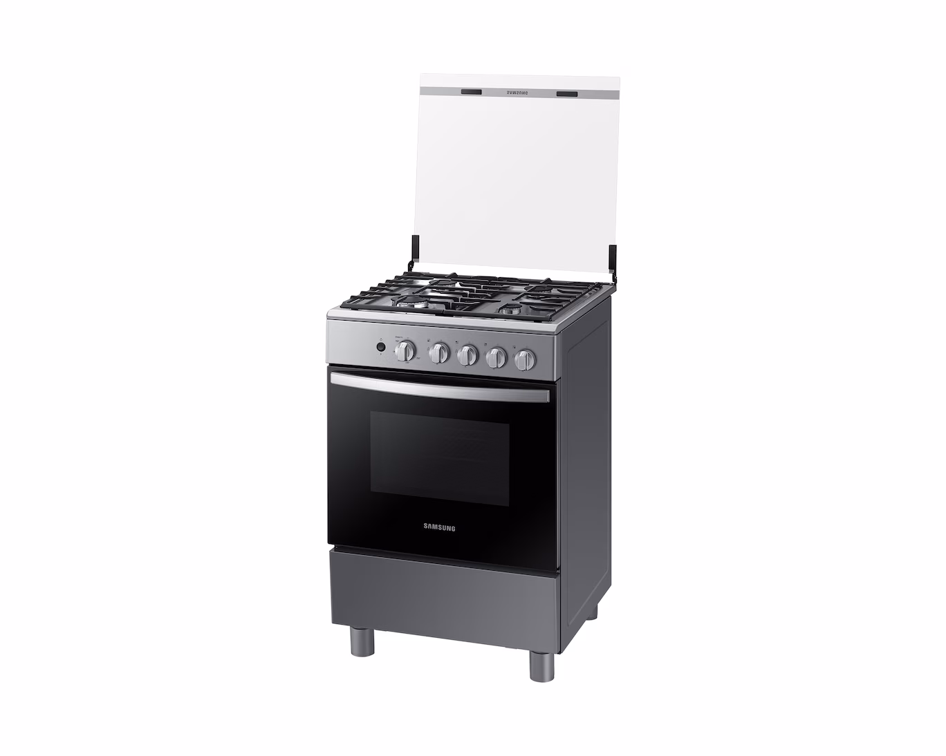 Estufa a Gas 24" 4 Quemadores con Termostato NX24BG45411VAP Silver - imagen 4