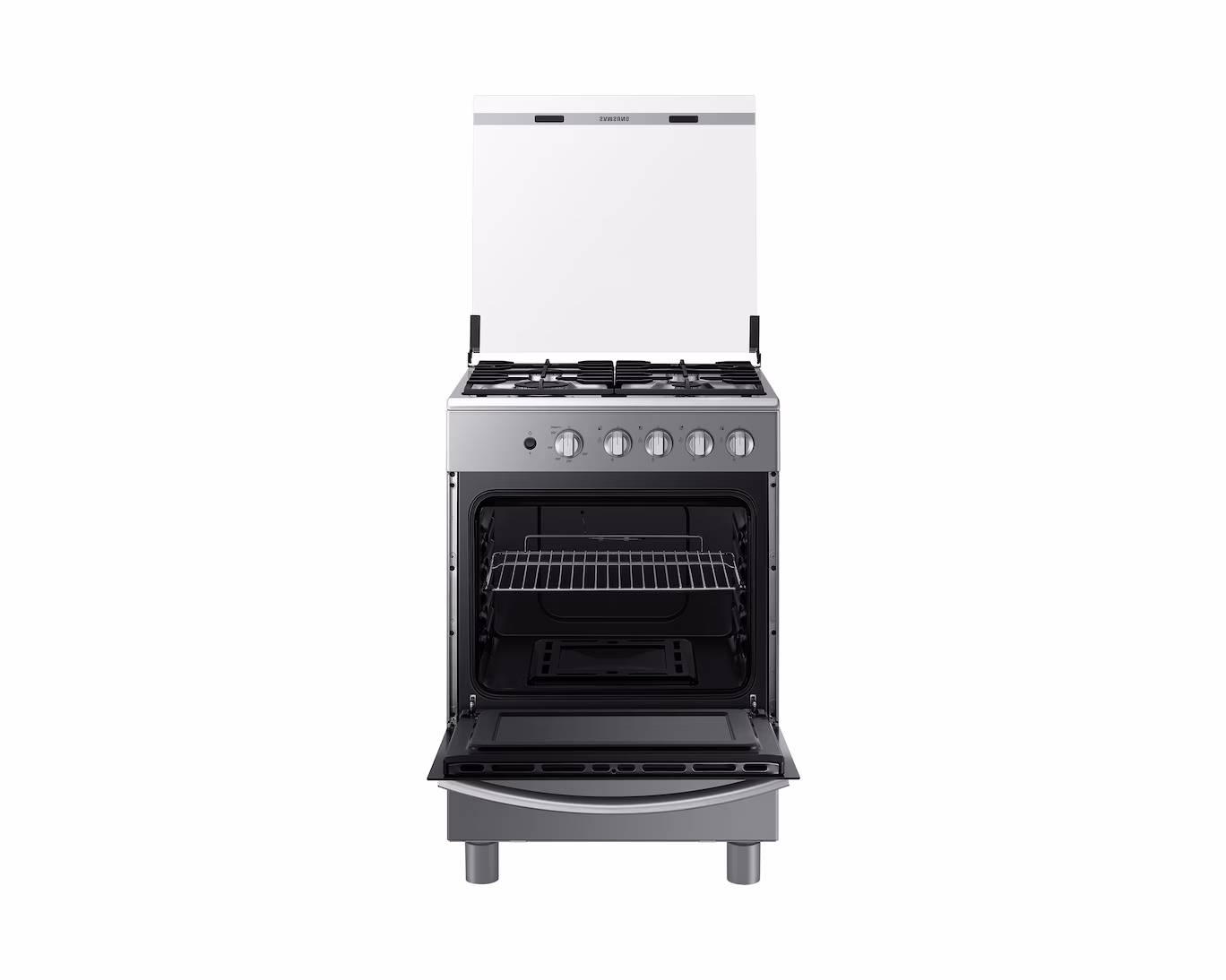 Estufa a Gas 24" 4 Quemadores con Termostato NX24BG45411VAP Silver - imagen 5