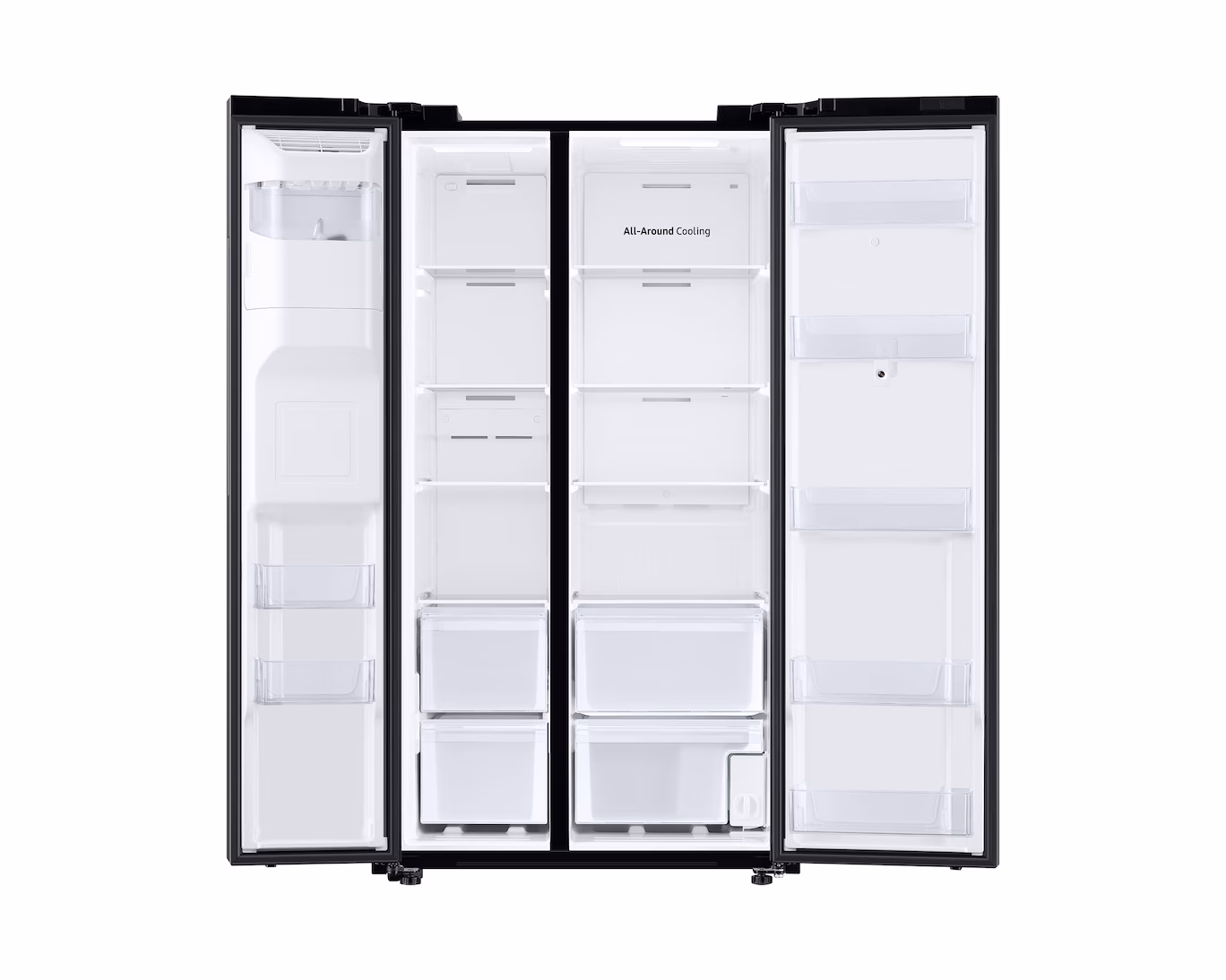 Refrigeradora Samsung Side By Side  27.5 Pies S27T5561B1/AP Negra - imagen 5
