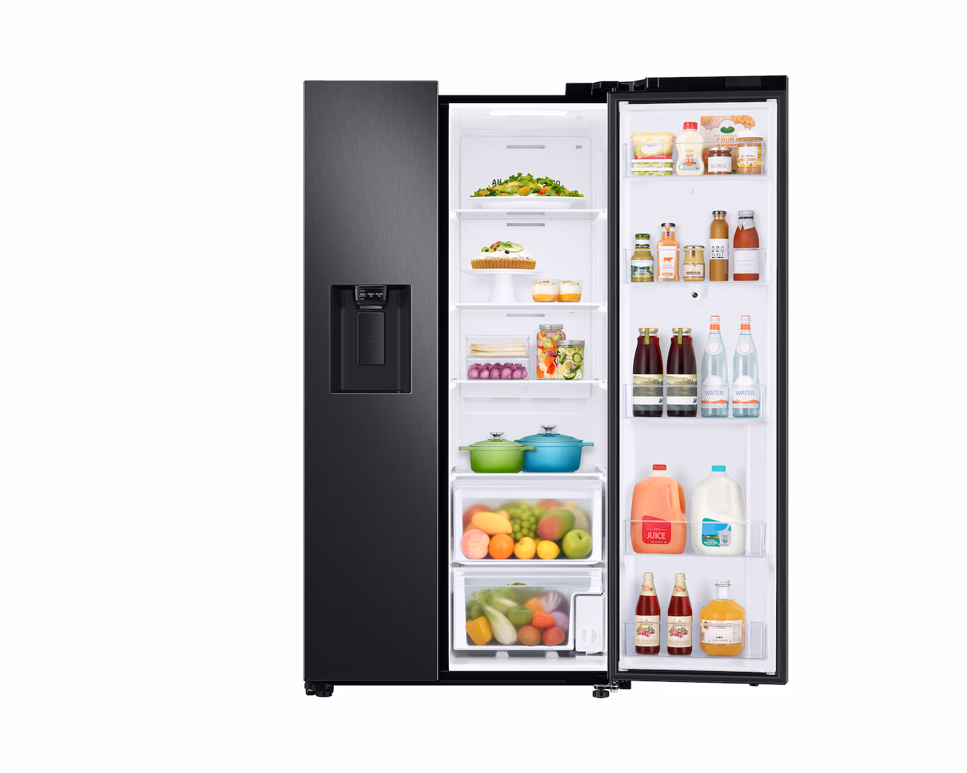 Refrigeradora Samsung Side By Side  27.5 Pies S27T5561B1/AP Negra - imagen 6