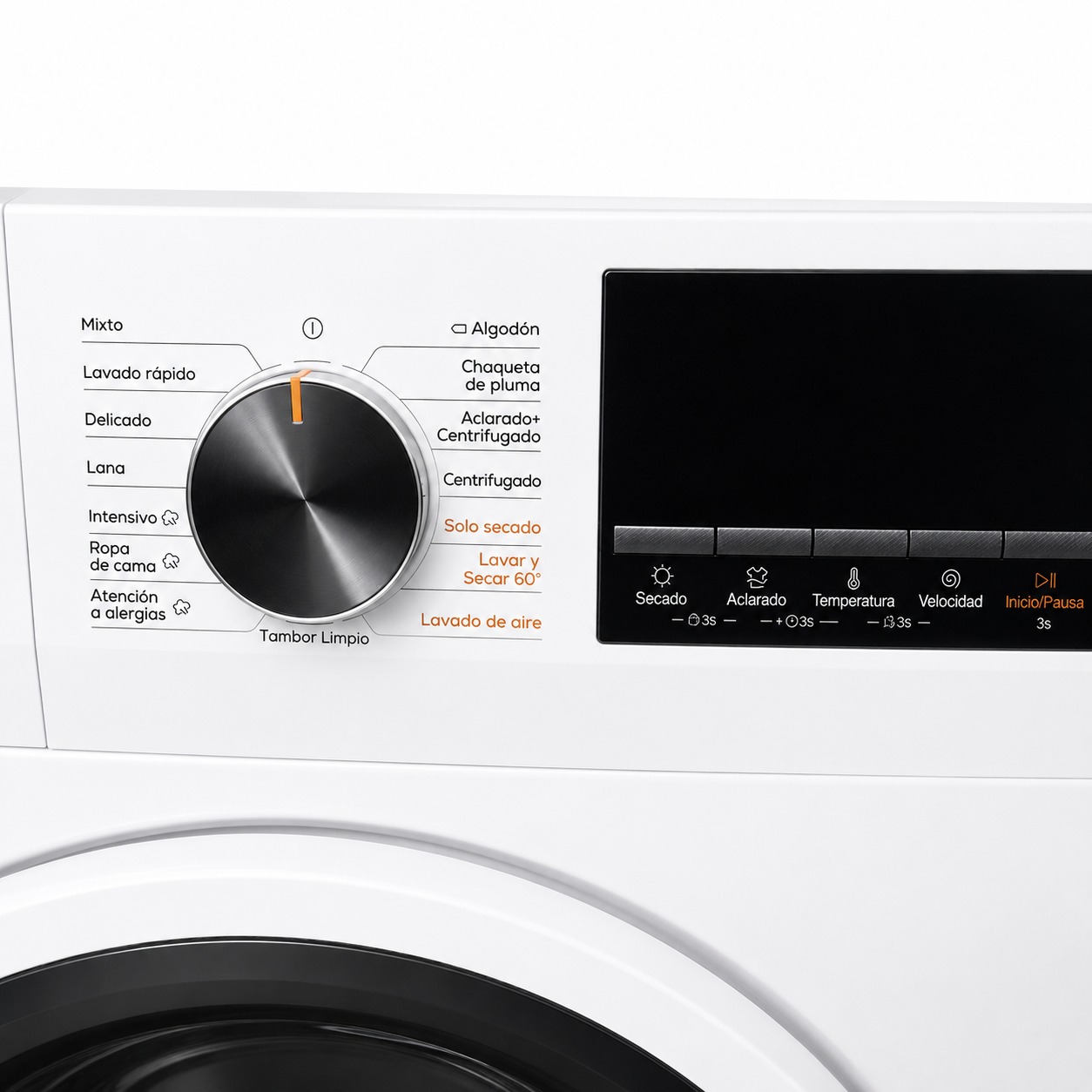 Lavasecadora Black+Decker Carga Frontal 12kg BXWDBH15FL Blanco - imagen 3