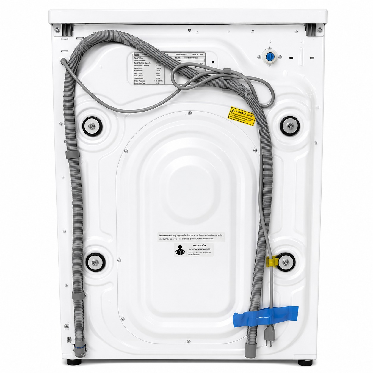 Lavasecadora Black+Decker Carga Frontal 12kg BXWDBH15FL Blanco - imagen 5