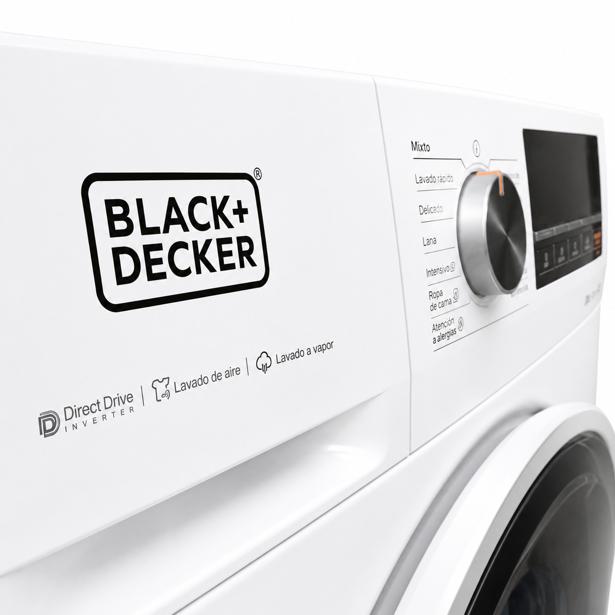 Lavasecadora Black+Decker Carga Frontal 12kg BXWDBH15FL Blanco - imagen 6