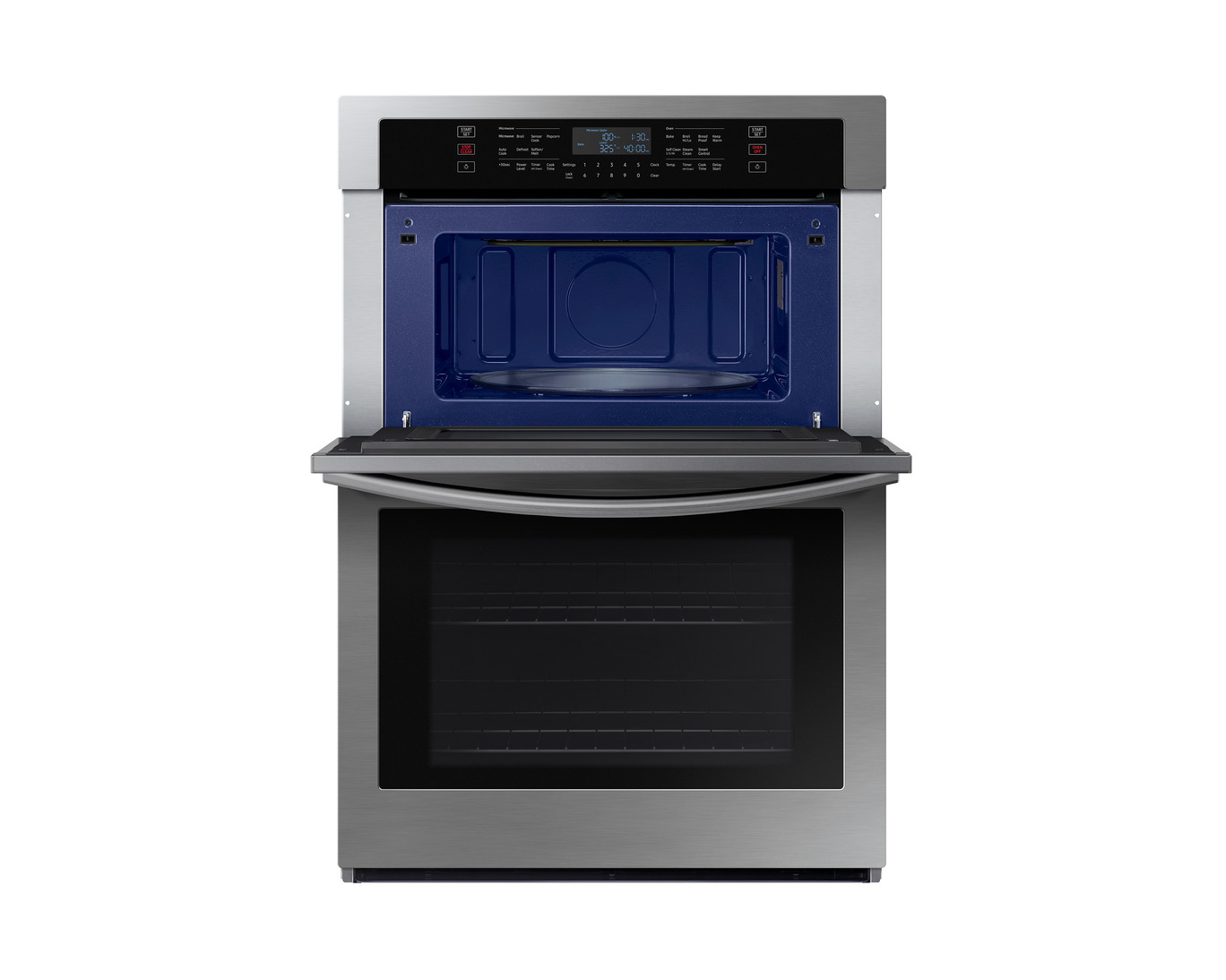 Horno Doble Empotrable con Microondas Samsung NQ70T5511DS - imagen 4