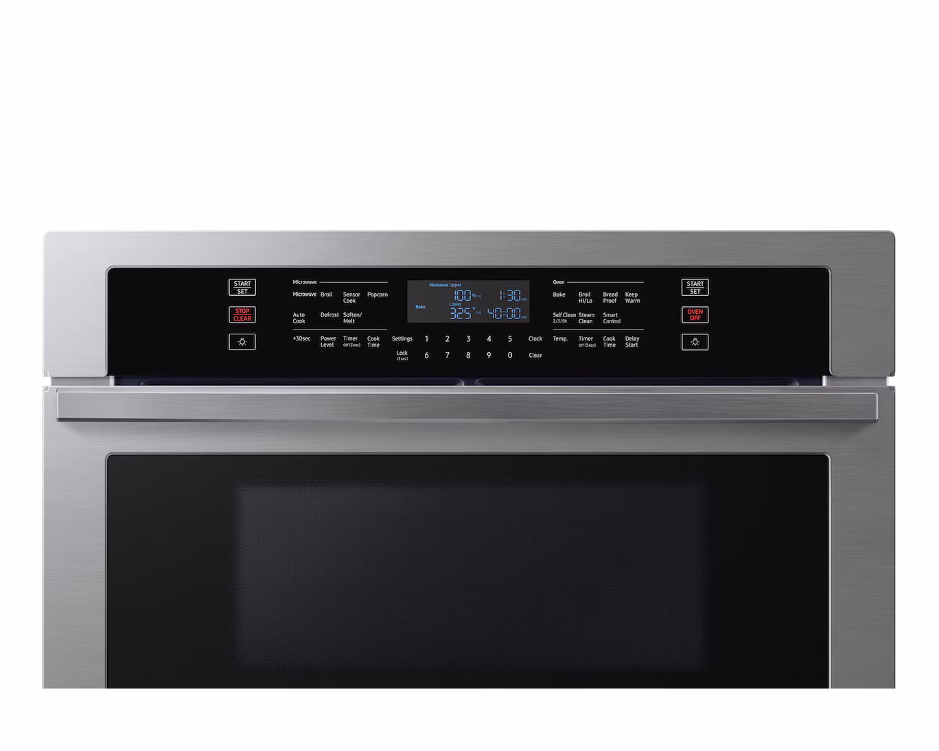 Horno Doble Empotrable con Microondas Samsung NQ70T5511DS - imagen 10