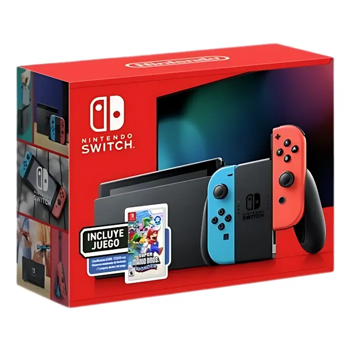 Consola Nintendo Switch V2 HRD-S-KAB1C Neón - imagen 6
