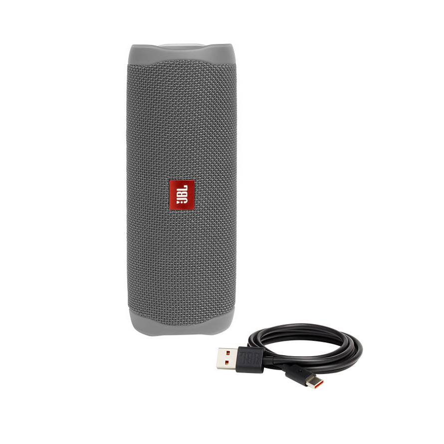 Parlante JBL Flip 5 Bluetooth Waterproof 12H Gris - imagen 3